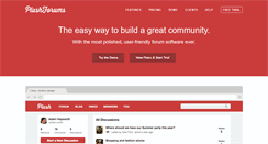 Desktop Screenshot of plushforums.com